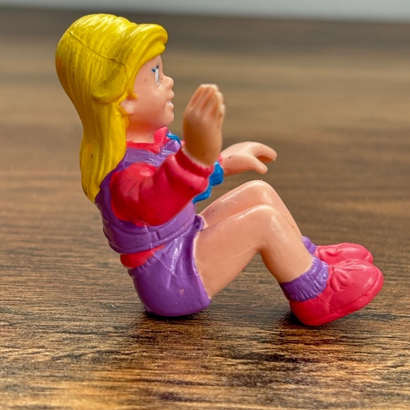 VINTAGE SNAPS Burger King Kids Toy Club Girl Photographer Camera Figure 1990 - Picture 3 of 7
